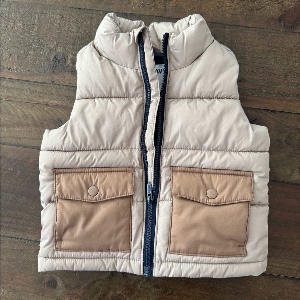Pocket Puffer Vest - 12-18M